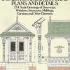 Victorian Domestic Architectural Plans And Details: 734 Scale Drawings -tools shop AQ 1307 A big