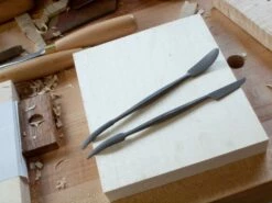 Chris Pye's Pair Of Hand Cut Riffler Rasps