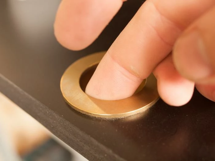 Brusso Recessed Cabinet Pull 4 Brusso Recessed Cabinet Pull - Image 2