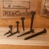 BT&C Decorative Wrought Head Cut Nails 2 BT&C Decorative Wrought Head Cut Nails -tools shop BT DEC C big