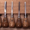 Set Of 6 Palm Handled Carving Tools By Two Cherries -tools shop EE PEAR big