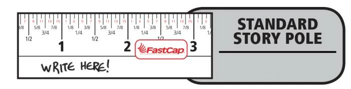 FastCap Pro Carpenter Standard Story Pole Tape Measures 4 FastCap Pro Carpenter Standard Story Pole Tape Measures - Image 2