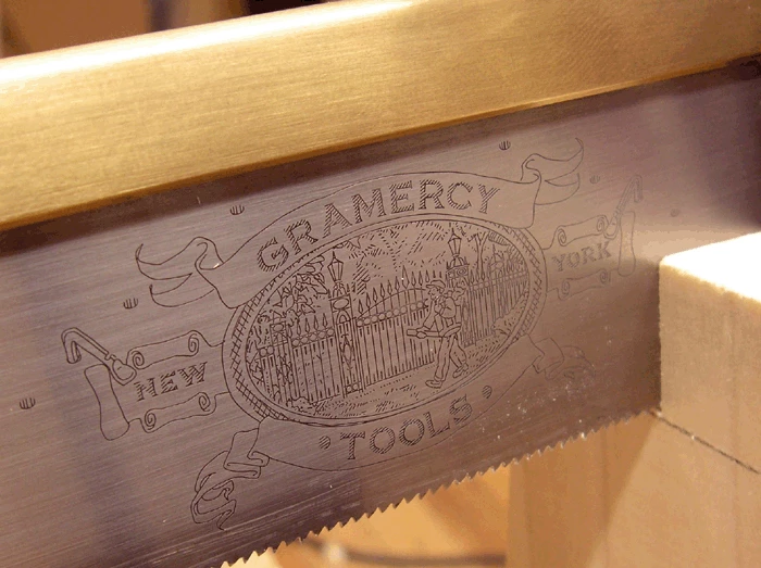 The Gramercy Tools 9" Dovetail Saw 7 The Gramercy Tools 9" Dovetail Saw - Image 5