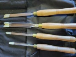 Ashley Iles Turning Tools Starter Set In Tool Roll