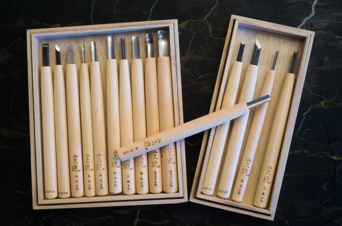 Japanese Carving Sets 3 Japanese Carving Sets