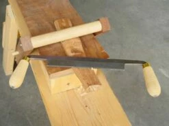 8" Mike Abbott Drawknife By Ray Iles -tools shop MS MADK B big