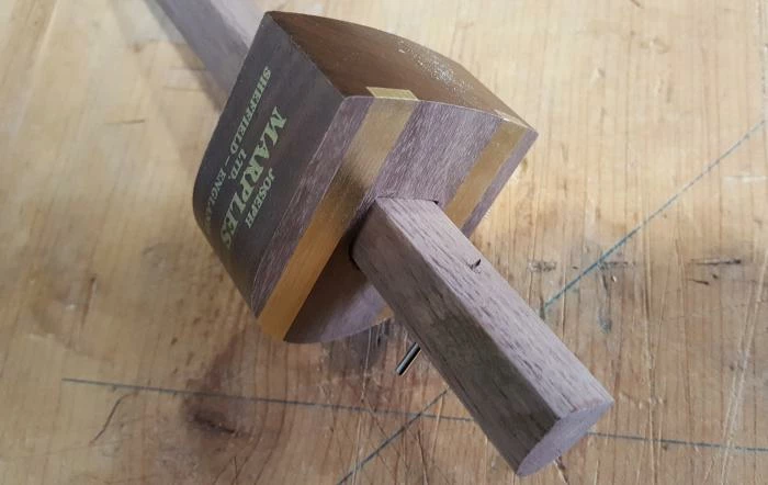 Walnut Half Round Marking Gauge 4 Walnut Half Round Marking Gauge - Image 2