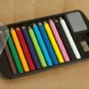 Portable Mini-Pencil Set With Sharpener And Eraser -tools shop MS MINP C big