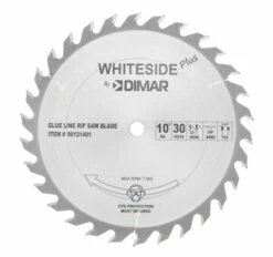 Whiteside Plus Dimar Glue Line Rip Table Saw Blades