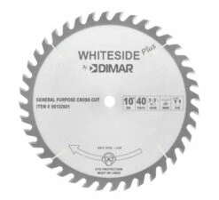 Whiteside Plus Dimar General Purpose Table Saw Blades